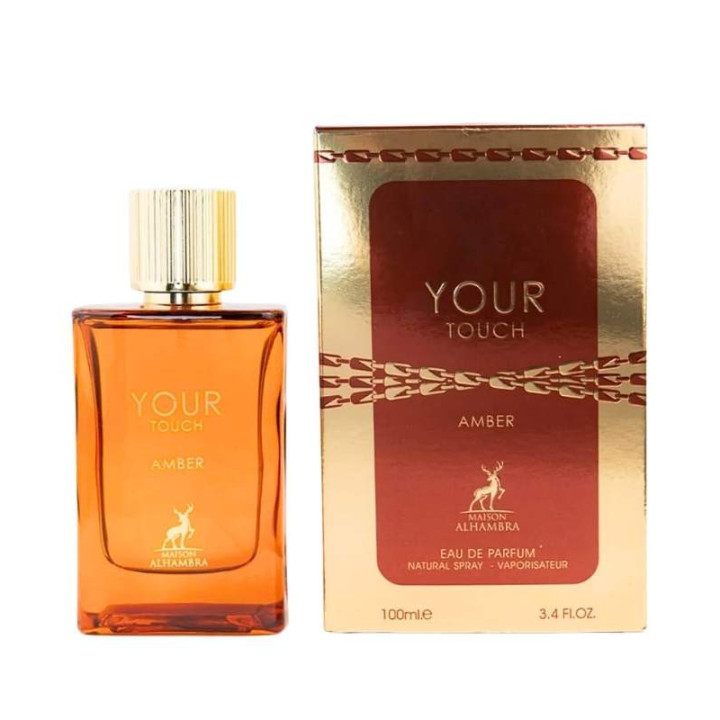Maison Alhambra Your Touch Amber EDP 100ML For Men