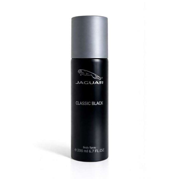 Jaguar Classic Black Body Spray 200ML For Men