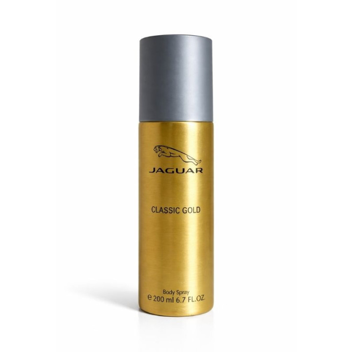 Jaguar Classic Gold Body Spray 200ML For Men