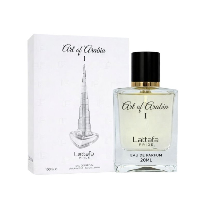 Lattafa Art Of Arabia 1 EDP 20ML( Official)