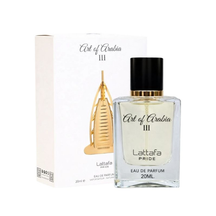 Lattafa Art Of Arabia 3 EDP 20ML(Official)