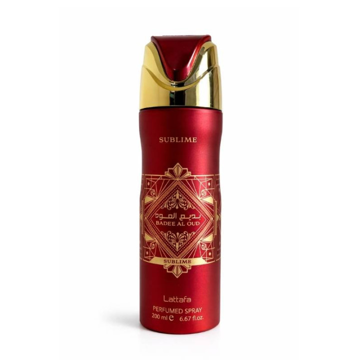 Lattafa Badee Al Oud Sublime Body Spray 200ML For Both