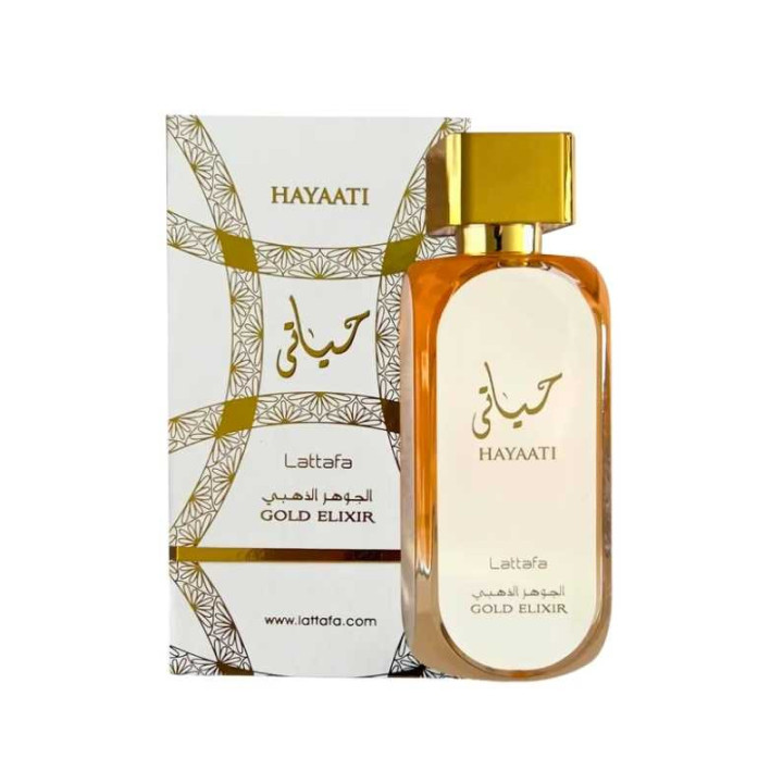 Lattafa Hayaati Gold Elixir EDP 100ML For Both