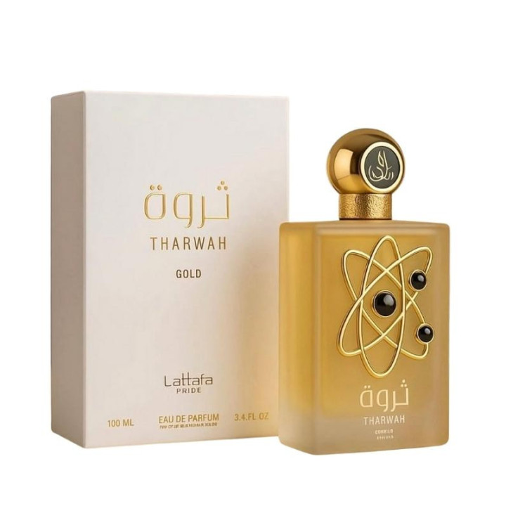 Lattafa Tharwah Gold EDP 100ML For Women