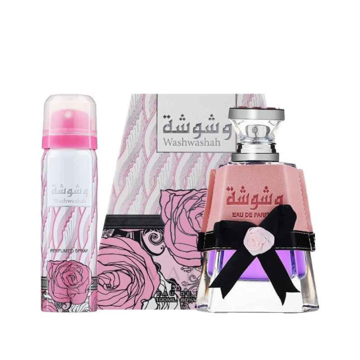 Lattafa Washwasha With Deo EDP 100ML For Women